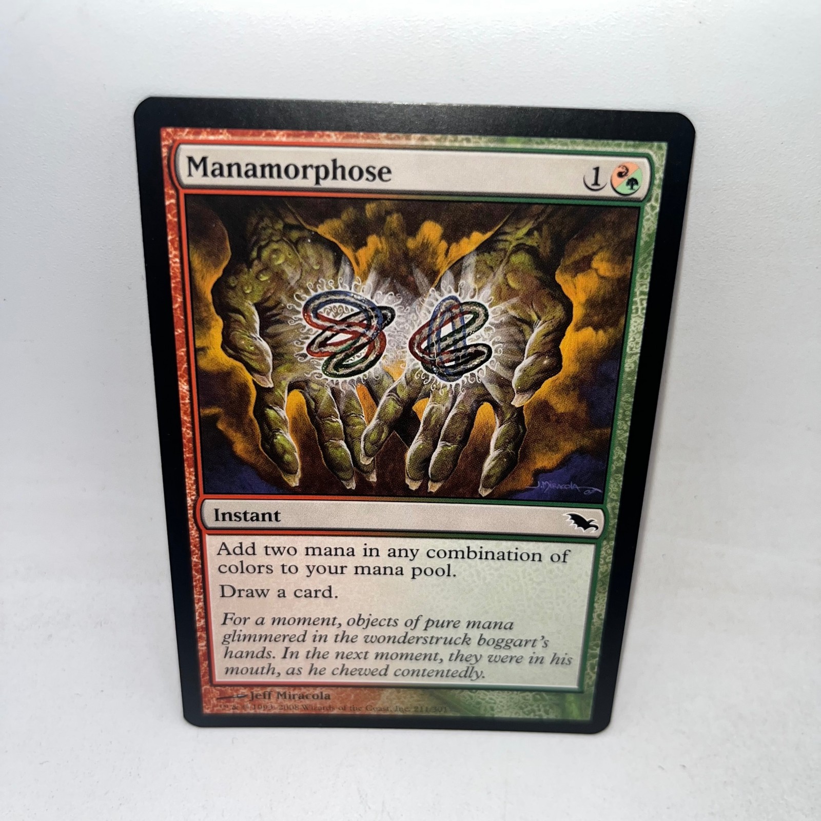 Manamorphose 211 Common Shadowmoor Magic: The Gathering Lightly Played