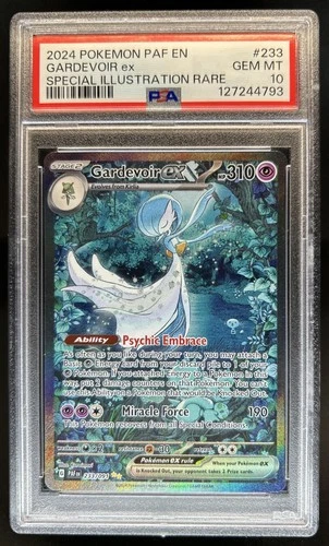 2024 Pokemon Paldean Fates Gardevoir ex #233/091 PSA 10 GEM MINT