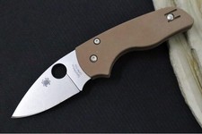 Spyderco Lil Native Compression Lock - Brown G-10 / Satin CPM-15V Blade C230GPBN