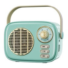 Retrotooth Speaker,Vintage Decor,Mini Wirelesstooth Speaker,Gifts for Blue