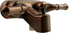 DF-SA110C-ORB RV Tub, Shower Faucet Valve Diverter with Classical Handles Bronz