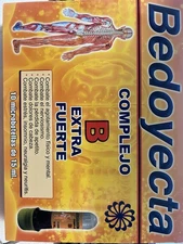 Bedoyecta Extra Strong B-Complex 10 Bottles x 15ml | B1 B5 B6 B12 Vitamins