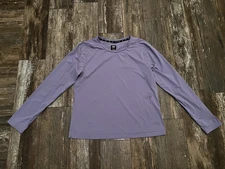 Ciele Athletics Womens Size M Lavender Purple Running LS Shirt