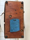 Vtg 40s National Union 6 Tube Tabletop Radio NU G-619 Wood Case Untested 1946/47 — photo 9