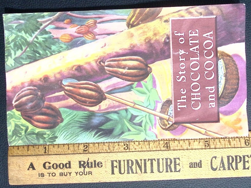 Vintage 1948 Hershey Story Of Chocolate And Cocoa Booklet