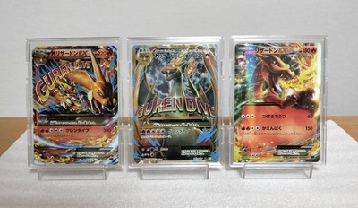 3Set M Charizard EX 091/087 20th Anniv 1ED Pokemon Card 002/021  001/021