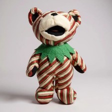 Grateful Dead Bear Plush 1999 Candy Man Liquid Blue Stuffed Animal Toy 7 Inch