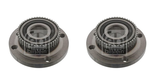 Febi Bilstein 2X Radnabe Radlagersatz Vorderachse FüR BMW 3Er Cabriolet E30-image