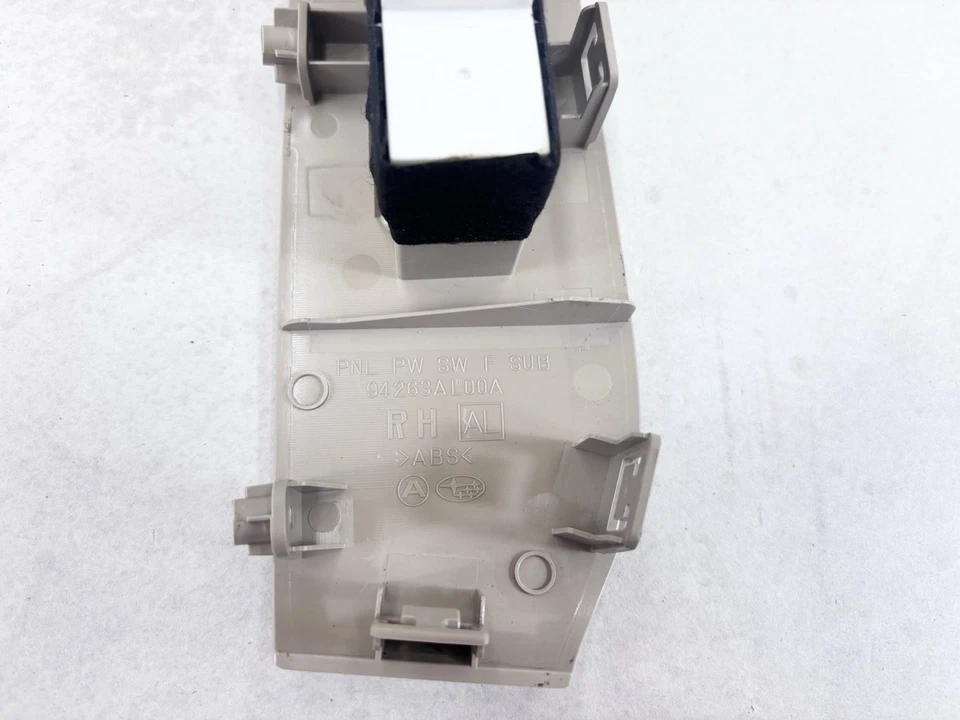 ✅Interruptor de ventana de pasajero delantero Subaru Outback 2016 OEM 94263AL00A #009 Foto 4 de 4