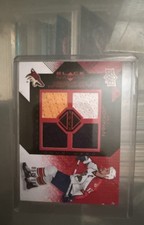 2008-09 Upper Deck Black Diamond Ruby Quad Jerseys Olli Jokinen 50/100