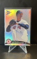 1999 Pacific Prisms PEDRO MARTINEZ Silver Prism #23 Red Sox HOF