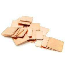 20PCS Copper Pad Shim Thermal Heatsink Kit 20x20x1.2mm For IC Chipset CPU GPU