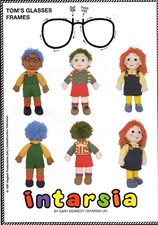 Alan Dart Tots TV Toys  Doll Knitting Patterns 1997 Gary Kennedy Intarsia UNUSED