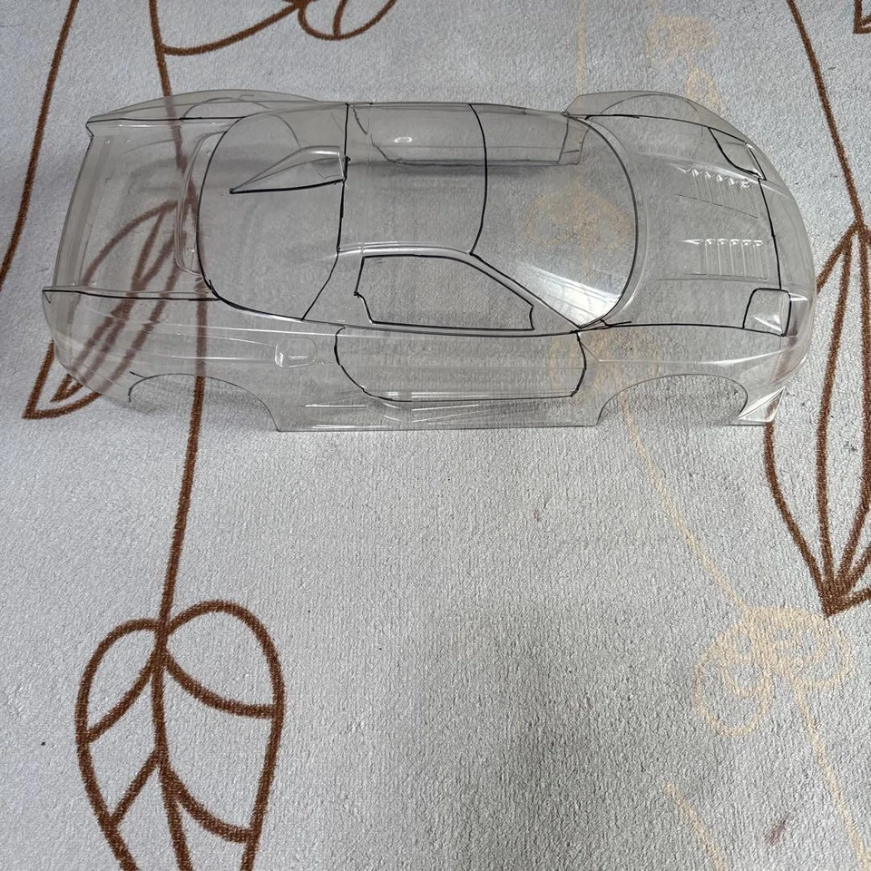 Corps transparent pour voiture RC + instructions - Photo 2/4