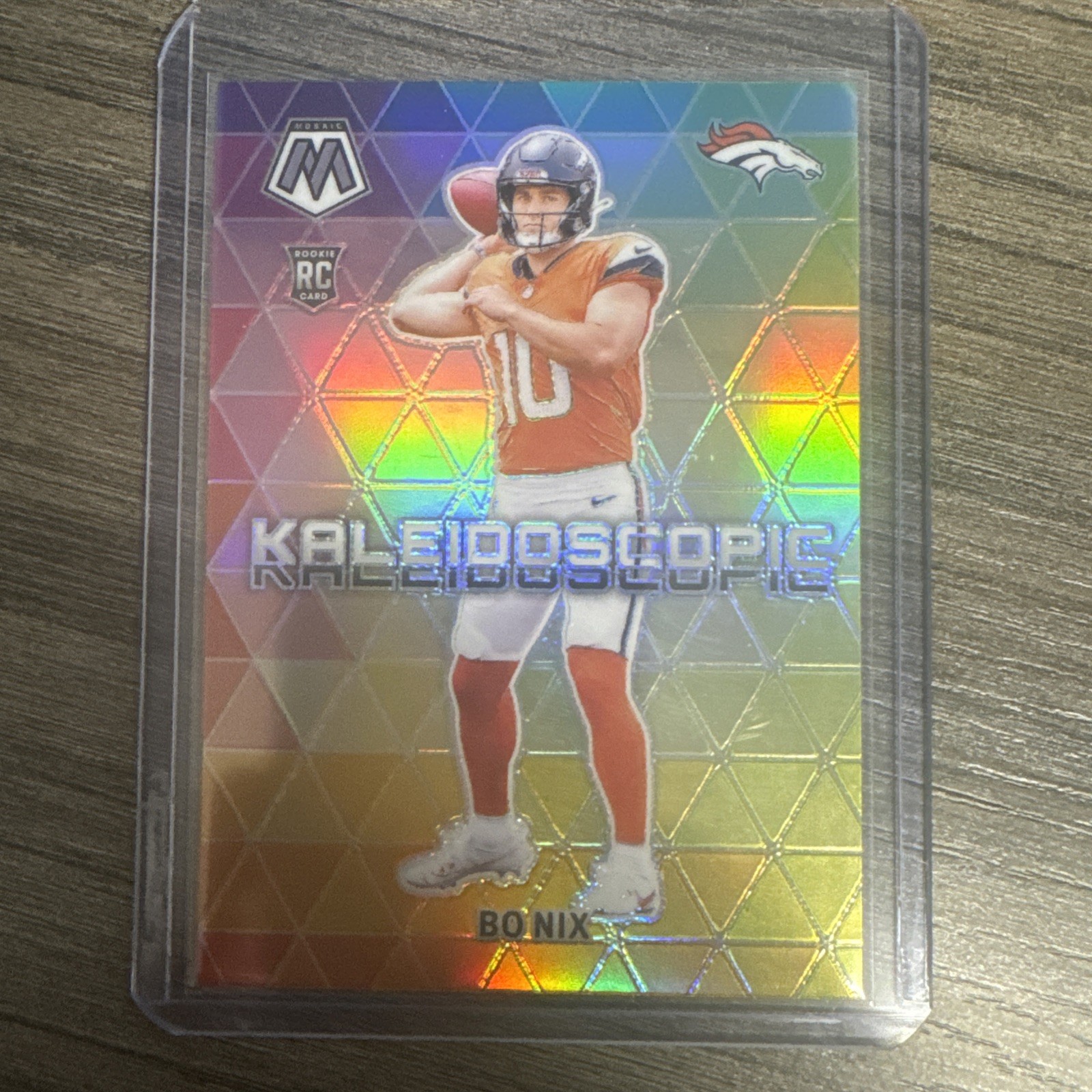 2024 Panini Mosaic - Kaleidoscopic Bo Nix #19 (RC)