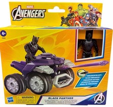 Marvel Epic Hero Series Black Panther Claw Strike Launch ATV Toy Car Playset