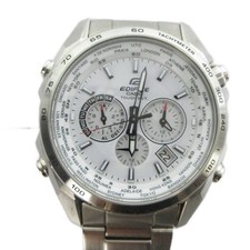 CASIO EDIFICE EQW-T610-EDIFICE Watch Silver Stainless Steel Analog  Digital