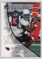 2004 SP Authentic Rookie Authentics 288/1199 Darnell Dockett #147 9bp