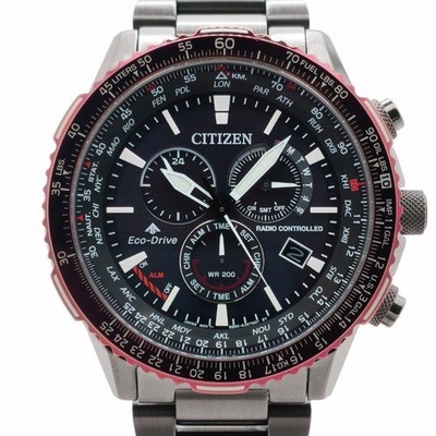 Citizen Promaster Sky CB5009-55E E660 Black Eco-Drive Radio Controlled Unused