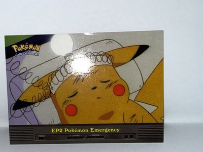 2000 Pokémon TV Animation Series 2 #EP2 Pokemon Emergency Blue Logo