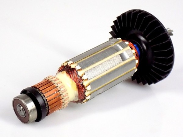 Original Makita 515619-7 Ersatzteil: Anker Rotor 230V FüR 9553NB Winkelschleifer-image