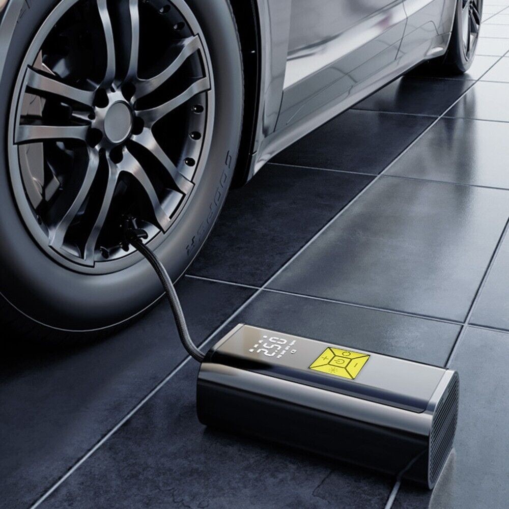 150 PSI Digital Auto Tire Inflator Car Air Pump Compressor Electric 12V Portable