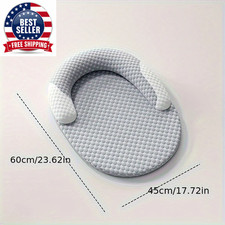 Summer Polka Dot Cooling Dog Bed Removable Washable Oval Pet Mattress Comfortabl