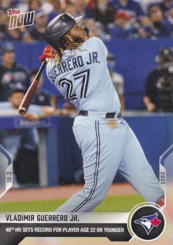2021 Topps Now 898 Vladimir Guerrero Jr.