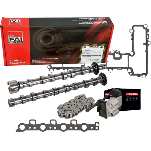 FAI Autoparts Nockenwellen + Steuerkettensatz FüR Citroen Peugeot Ford 2.0D 2.2D-image