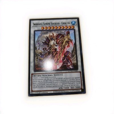 Swordsoul Supreme Sovereign - Chengying MZTM-EN089 Maze of the Master 1st Rare