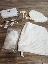 Vintage Antique Pennys Toddler Time Christening Set Size 19-20 Baptism Set Baby