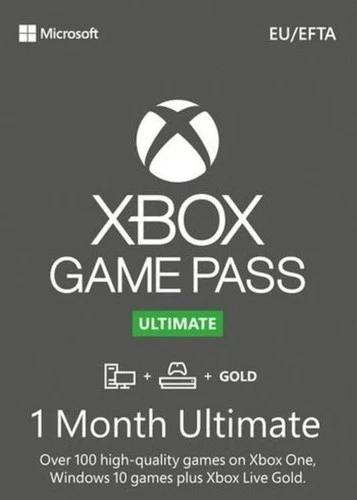 Game Pass-Ultimate-1 Month-Windows 10-Xbox One-Series S-X-Italy