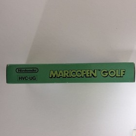 Mario Open Golf Nintendo Famicom NES 1991 CIB Box Manual Japan import