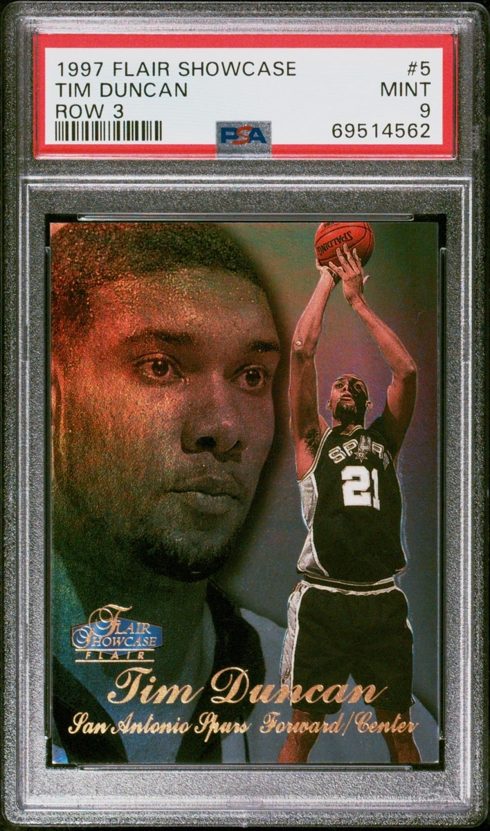 Fleer Tim Duncan Professional Sports Authenticator (PSA 
