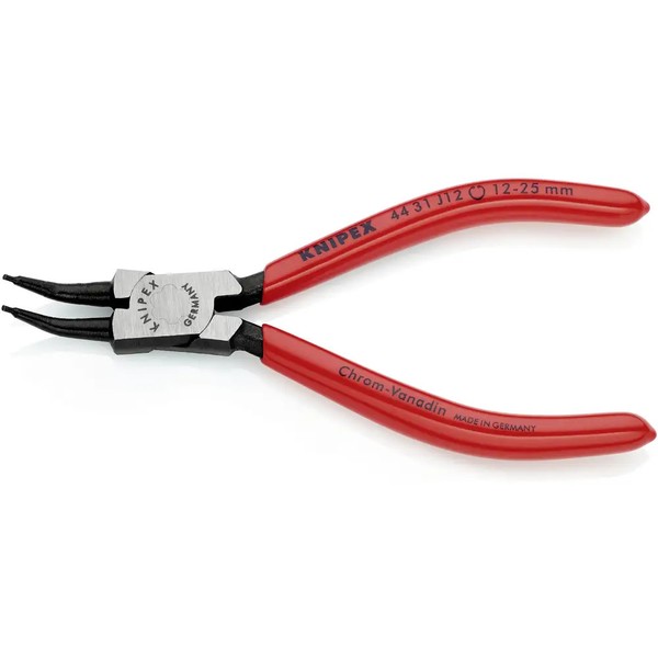 Knipex 44 31 J12 Seegeringzange Passend FüR (Seegeringzangen) Innenringe 12-25-image