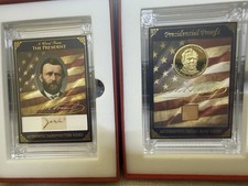 Ulysses S. Grant Original Handwritten word with coin & Relic a combo deal 