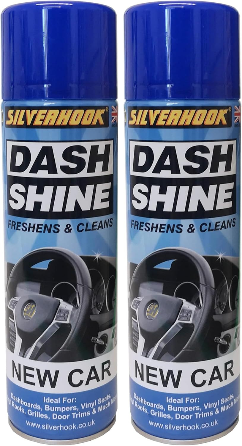 SILVERHOOK SGSS10 Cockpit Shine, 500ml, New Car (Pack of 2)