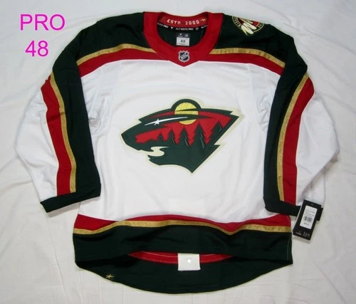 NO TARIFFS size 48 Minnesota Wild Fanatics Authentic Pro Hockey Jersey 25th alt