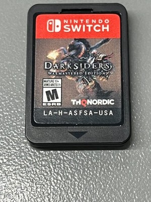 Darksiders Warmastered Edition Nintendo Switch Game Cartridge Only Tested