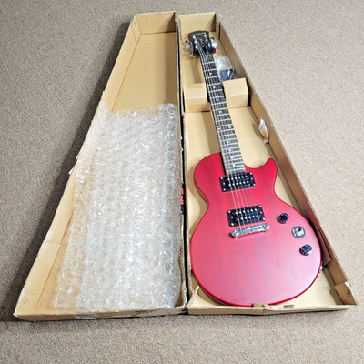 Epiphone Single -Cut SpecialVE Cherry Worn Finish Model, Electric Guitar