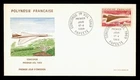 DR WHO 1969 FRENCH POLYNESIA FDC FIRST FLIGHT CONCORDE M80953