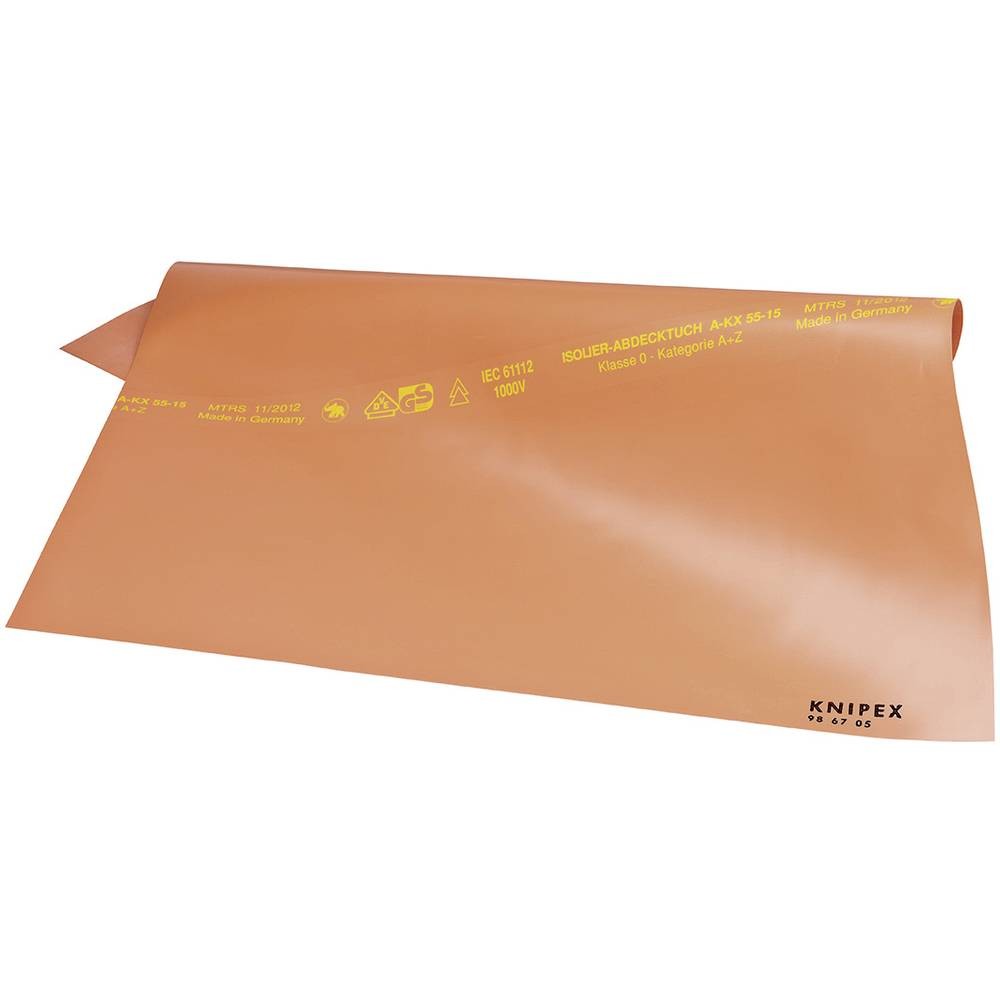 Nappe caoutchouc Knipex 98 67 05 pour sécuriser tableau électrique