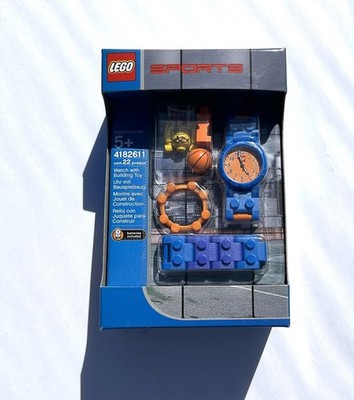 LEGO Sports Basketball Watch set #4182611 Clic Time 2004 Rare NEW In Box