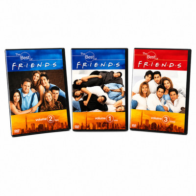 The Best of Friends DVD Volumes 1-3 Jennifer Aniston Courteney Cox Lisa Kudrow