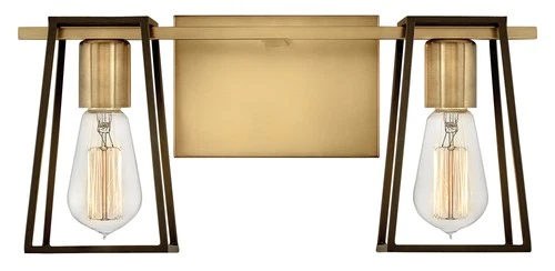 Hinkley Lighting 5162 Filmore 2 Light 16"W Bathroom Vanity Light - Heritage - Picture 1 of 3