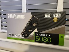 ZOTAC NVIDIA GeForce RTX 5080 SOLID CORE 16GB Blackwell Graphics Card