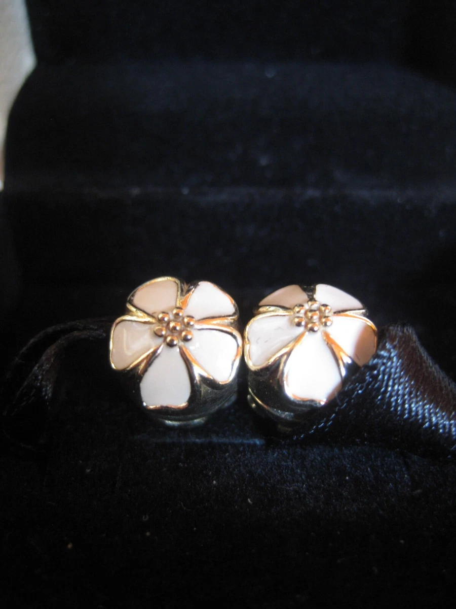 Pandora cherry earrings deals