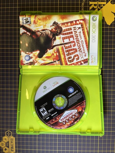 Lot 3 Xbox 360 Tom Clancys Rainbow Six Vegas 1 & 2 US Ghost Recon Asia Complete - Picture 5 of 6