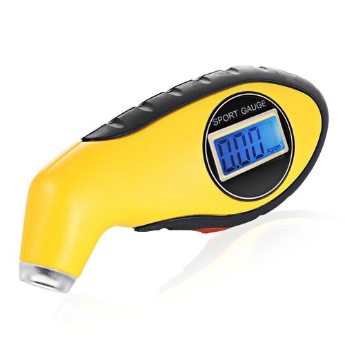 Digital Bike Motorcycle Car Tire Air Pressure Gauge Meter Manometer Tester Tool - Picture 7 of 9