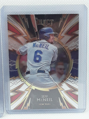 Jeff McNeil 2020 Panini Select Baseball - Sparks Insert - New York Mets